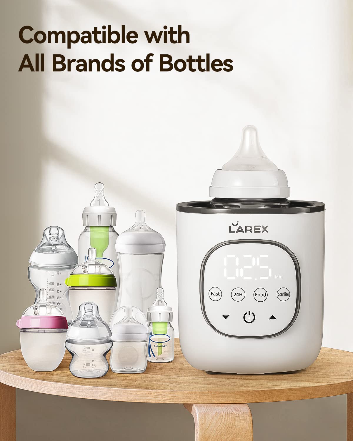Bottle Warmer, Fast Baby Bottle Warmer for Breastmilk and Formula