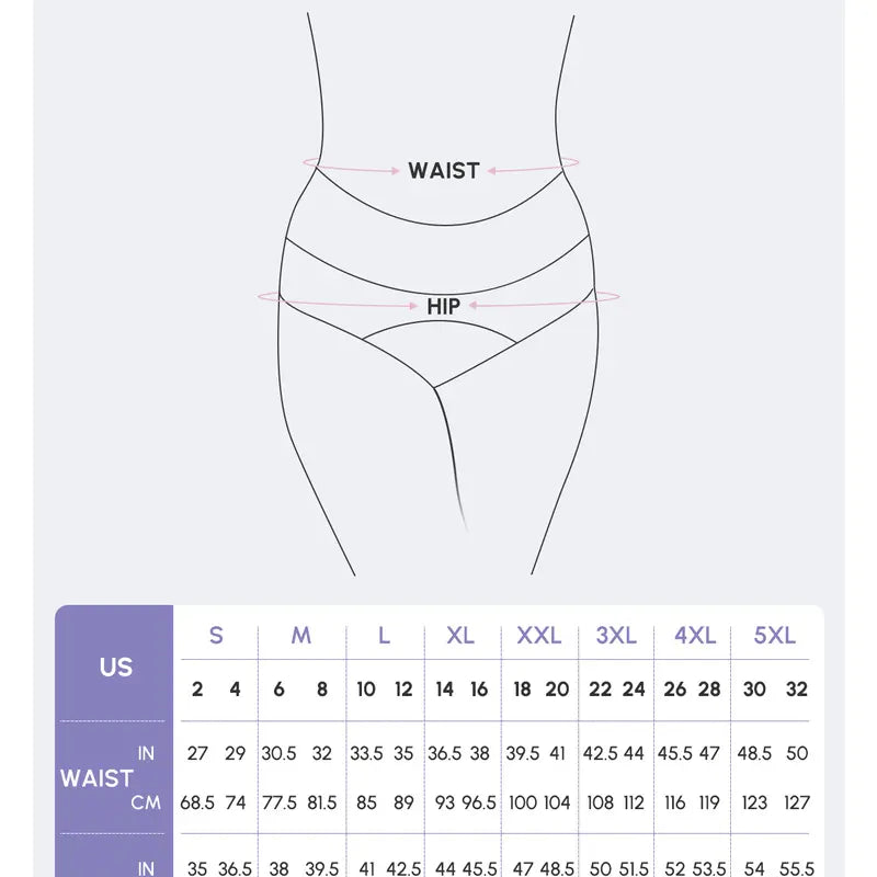 Fallsweet No Show Underwear for Women High Waist Seamleass Briefs Panties